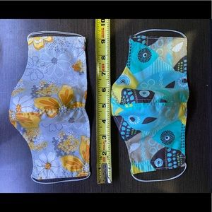 2 double layered face mask